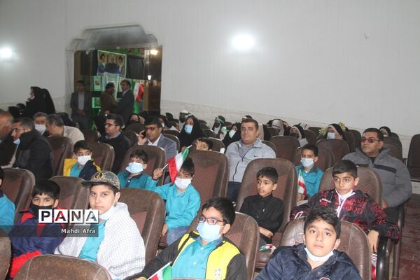 برگزاری سومین سالگرد شهادت حاج قاسم سلیمانی در تالار معلم شهرستان بهبهان