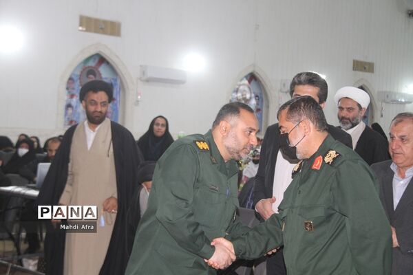برگزاری سومین سالگرد شهادت حاج قاسم سلیمانی در تالار معلم شهرستان بهبهان