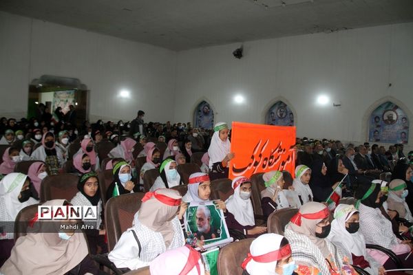برگزاری سومین سالگرد شهادت حاج قاسم سلیمانی در تالار معلم شهرستان بهبهان