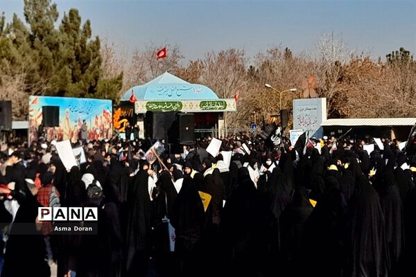 اجتماع بزرگ سربازان حاج قاسم در مشهد مقدس