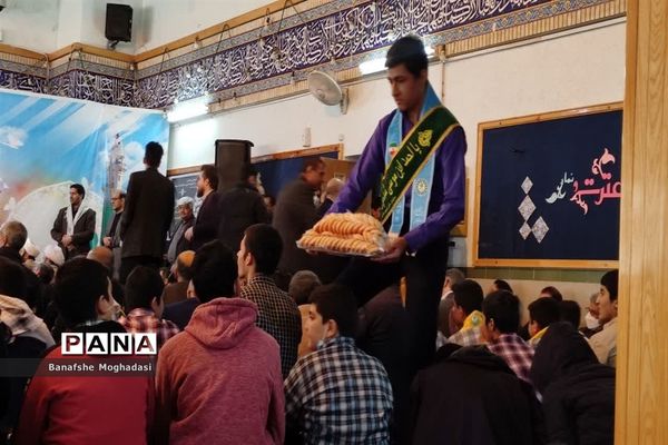 تجدید پیمان فرزندان حاج قاسم با شهدا در شیراز