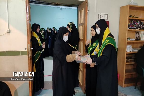 تجدید پیمان فرزندان حاج قاسم با شهدا در شیراز