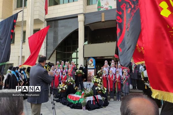 تجدید پیمان فرزندان حاج قاسم با شهدا در شیراز