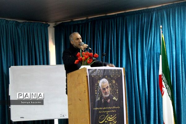 برگزاری سومین سالگرد شهادت سردار دل‌ها در ساری