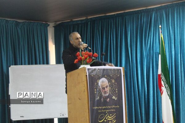 برگزاری سومین سالگرد شهادت سردار دل‌ها در ساری