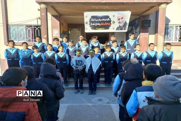 سومین سالگرد شهادت سردار سلیمانی در میاندرود