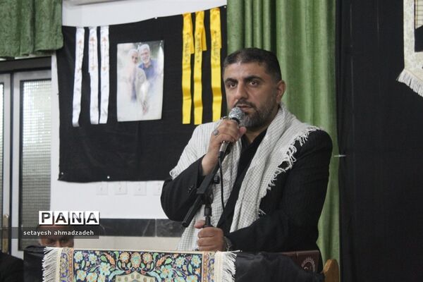 مراسم سالگرد شهادت سردار سلیمانی در گلوگاه