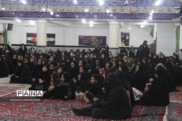 مراسم سالگرد شهادت سردار سلیمانی در گلوگاه