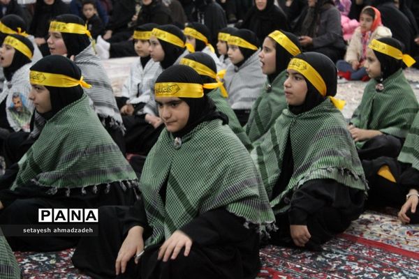 مراسم سالگرد شهادت سردار سلیمانی در گلوگاه