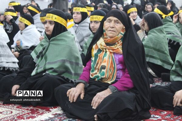 مراسم سالگرد شهادت سردار سلیمانی در گلوگاه