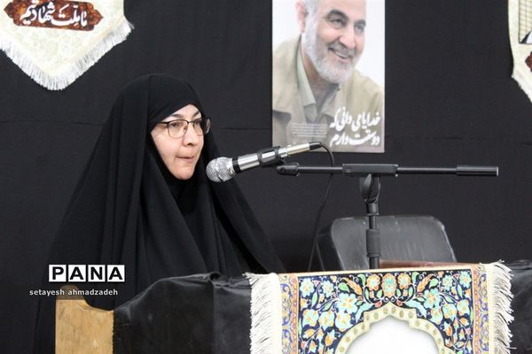 مراسم سالگرد شهادت سردار سلیمانی در گلوگاه