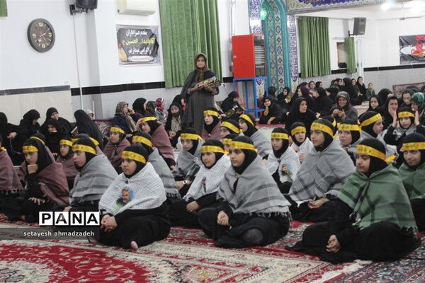 مراسم سالگرد شهادت سردار سلیمانی در گلوگاه