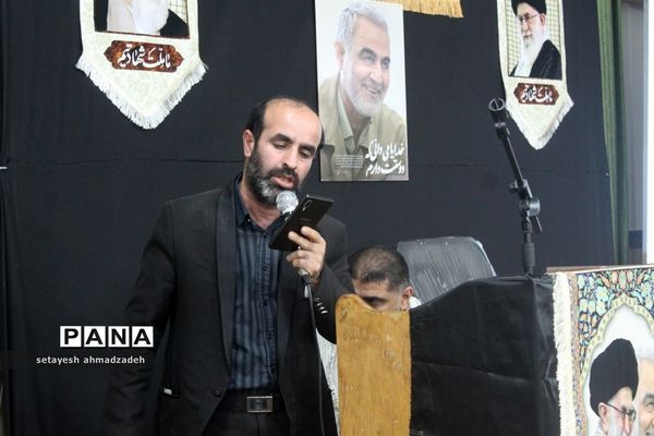 مراسم سالگرد شهادت سردار سلیمانی در گلوگاه