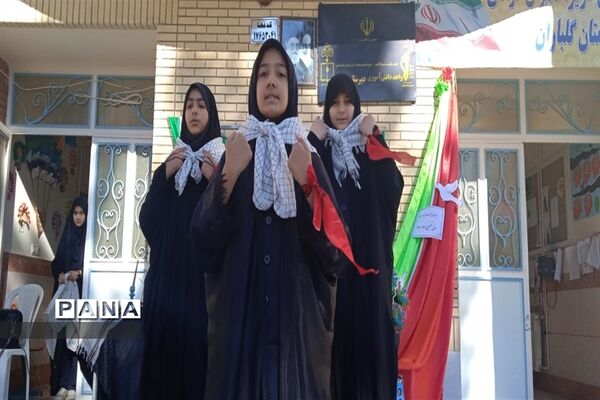 برگزاری آیین سوگواری سومین سالگرد شهادت حاج قاسم سلیمانی در مدارس شهرستان کاشمر