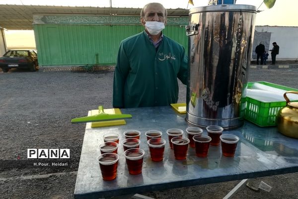 پیاده‌روی مردم قم در سالروز شهادت سردار سلیمانی