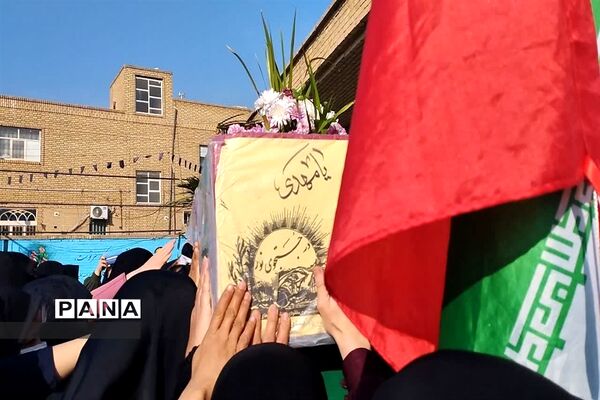 تشییع شهید گمنام در سومین سالگرد شهید حاج قاسم سلیمانی