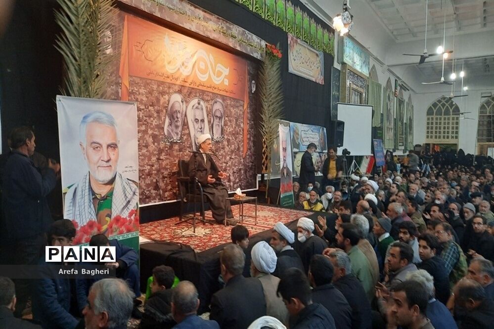 سومین سالگرد سردار سلیمانی در گناباد