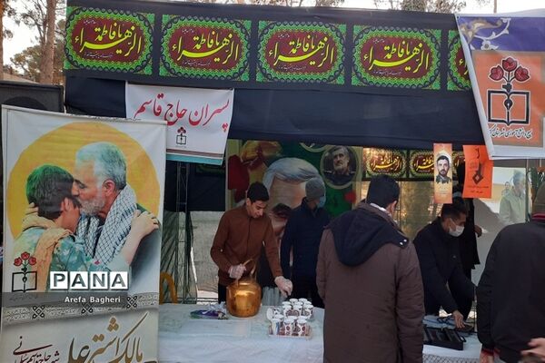 سومین سالگرد سردار سلیمانی در گناباد