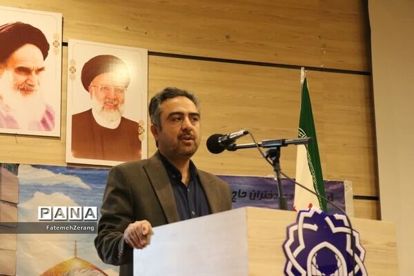 مراسم گردان دختران حاج قاسم در سالن شهید حاتمی مشهد مقدس