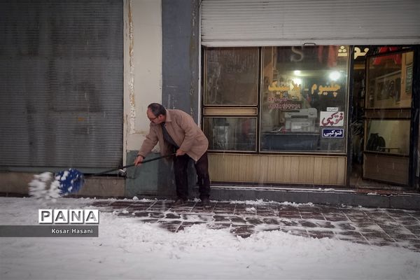 عروسی زمستان در تبریز