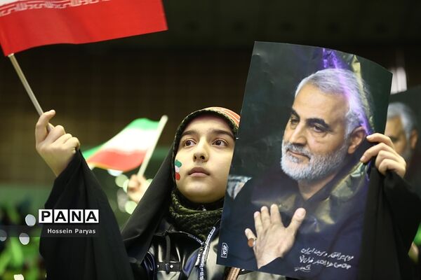 اجتماع بزرگ دختران حاج قاسم