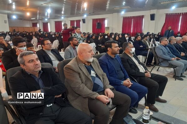 یادواره شهدای فرهنگی، دانش‌آموزی و سالگرد شهادت سردار دل‌ها در قائمشهر
