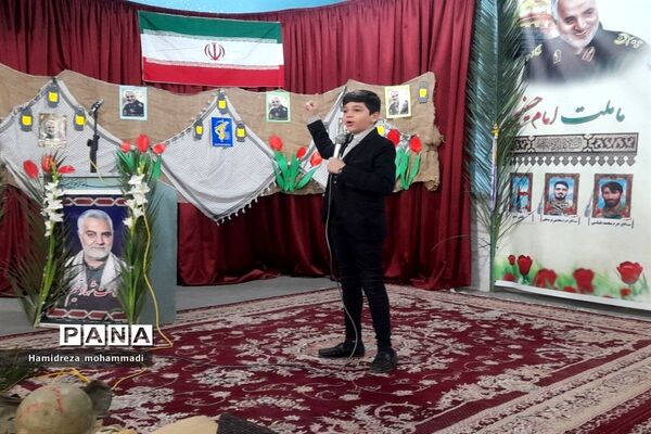 یادواره شهدای فرهنگی، دانش‌آموزی و سالگرد شهادت سردار دل‌ها در قائمشهر