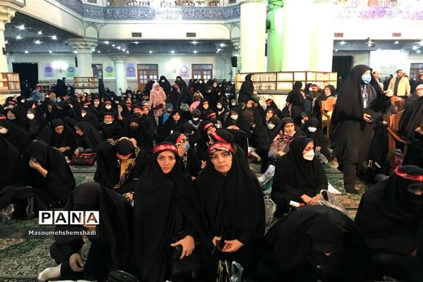 تجدید میثاق فرهنگیان  منطقه ۱۲ با حاج قاسم