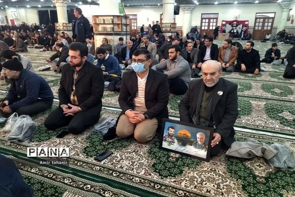 اجتماع فرهنگیان شهر تهران در سومین سالگرد سردار دل‌ها