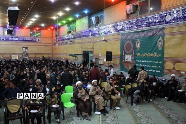 برگزاری مراسم با شکوه سومین سالگرد شهادت سردار قاسم سلیمانی در بخش جوادآباد