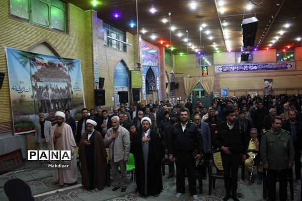 برگزاری مراسم با شکوه سومین سالگرد شهادت سردار قاسم سلیمانی در بخش جوادآباد