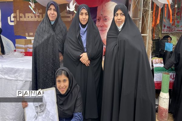 آیین سومین یادواره شهدای فرهنگی ناحیه یک اهواز