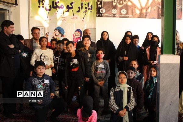 جلسه بازی و ریاضی در مسجد امام خمینی(ره) روستای طغان بخش جوادآباد