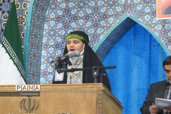 برگزاری نخستین عهدواره دانش‌آموزی شهید حاج قاسم سلیمانی در نماز جمعه شهرستان پردیس