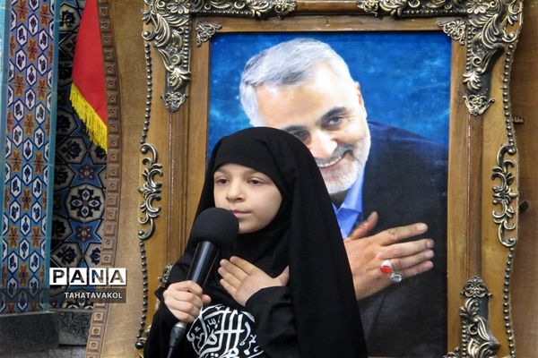 برگزاری نخستین عهدواره دانش‌آموزی شهید حاج قاسم سلیمانی در نماز جمعه شهرستان پردیس