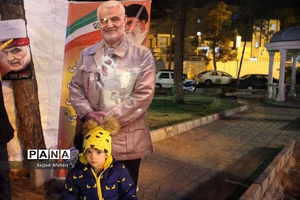 برپایی ایستگاه صلواتی توسط سازمان دانش‌آموزی استان سمنان‌