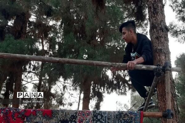 برپایی ایستگاه صلواتی توسط سازمان دانش‌آموزی استان سمنان‌