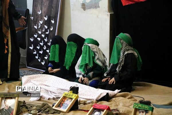 دختران شهریاری در سوگ رحلت حضرت ام البنین (س)
