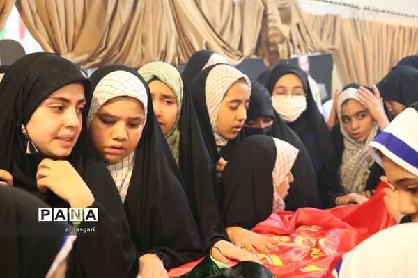 دختران شهریاری در سوگ رحلت حضرت ام البنین (س)