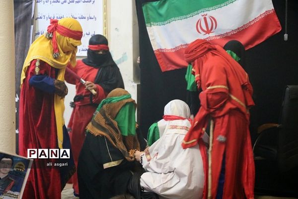 دختران شهریاری در سوگ رحلت حضرت ام البنین (س)