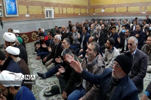 برگزاری نماز جمعه بخش جوادآباد