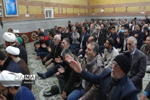 برگزاری نماز جمعه بخش جوادآباد