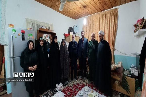 تکریم از مادران  شهدا در گلوگاه