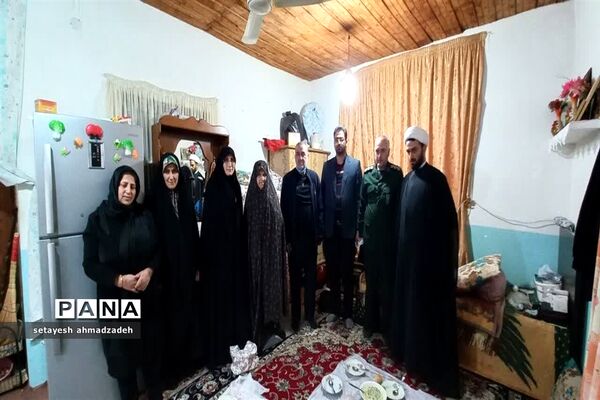 تکریم از مادران  شهدا در گلوگاه