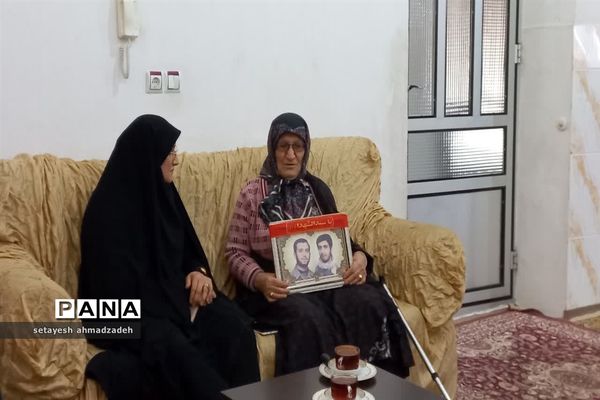 تکریم از مادران  شهدا در گلوگاه