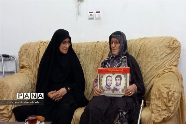 تکریم از مادران  شهدا در گلوگاه