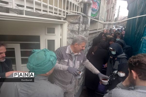 مراسم سمنوپزان درعزاداری حضرت ام البنین منطقه ۱۳ تهران