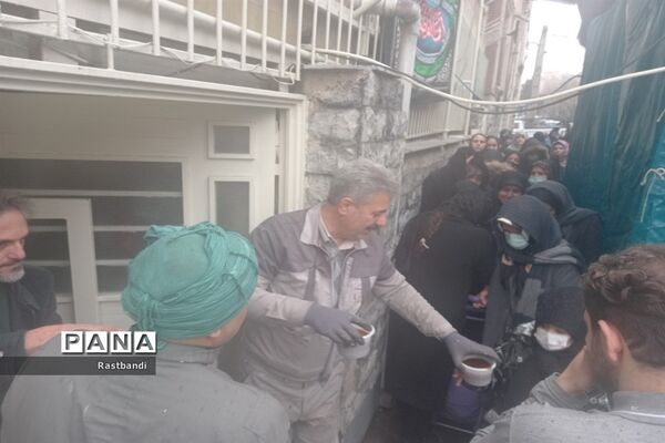 مراسم سمنوپزان درعزاداری حضرت ام البنین منطقه ۱۳ تهران