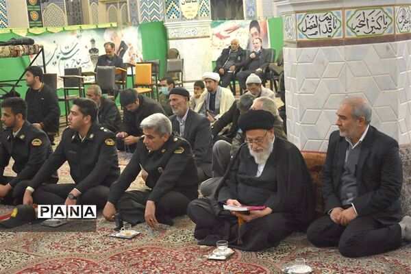 مراسم سالگرد ارتحال آیت الله مصباح یزدی دربهاباد