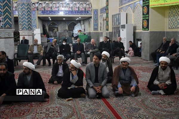 مراسم سالگرد ارتحال آیت الله مصباح یزدی دربهاباد